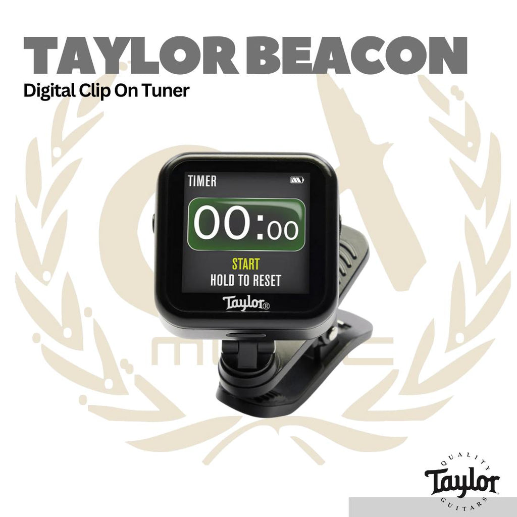 Taylor Beacon Digital Clip-on Tuner - Gitar Bass Ukulele