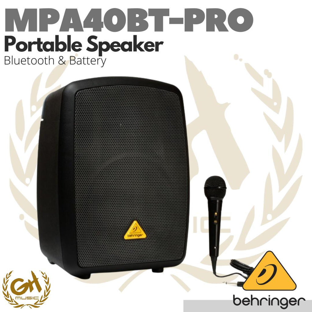 BEHRINGER MPA40BT-PRO Portable Speaker | MPA 40 BT - karaoke meeting
