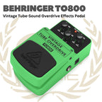Behringer TO800 Vintage Tube-Sound Overdrive Effects Pedal - Efek Pedal TO 800 | TO-800