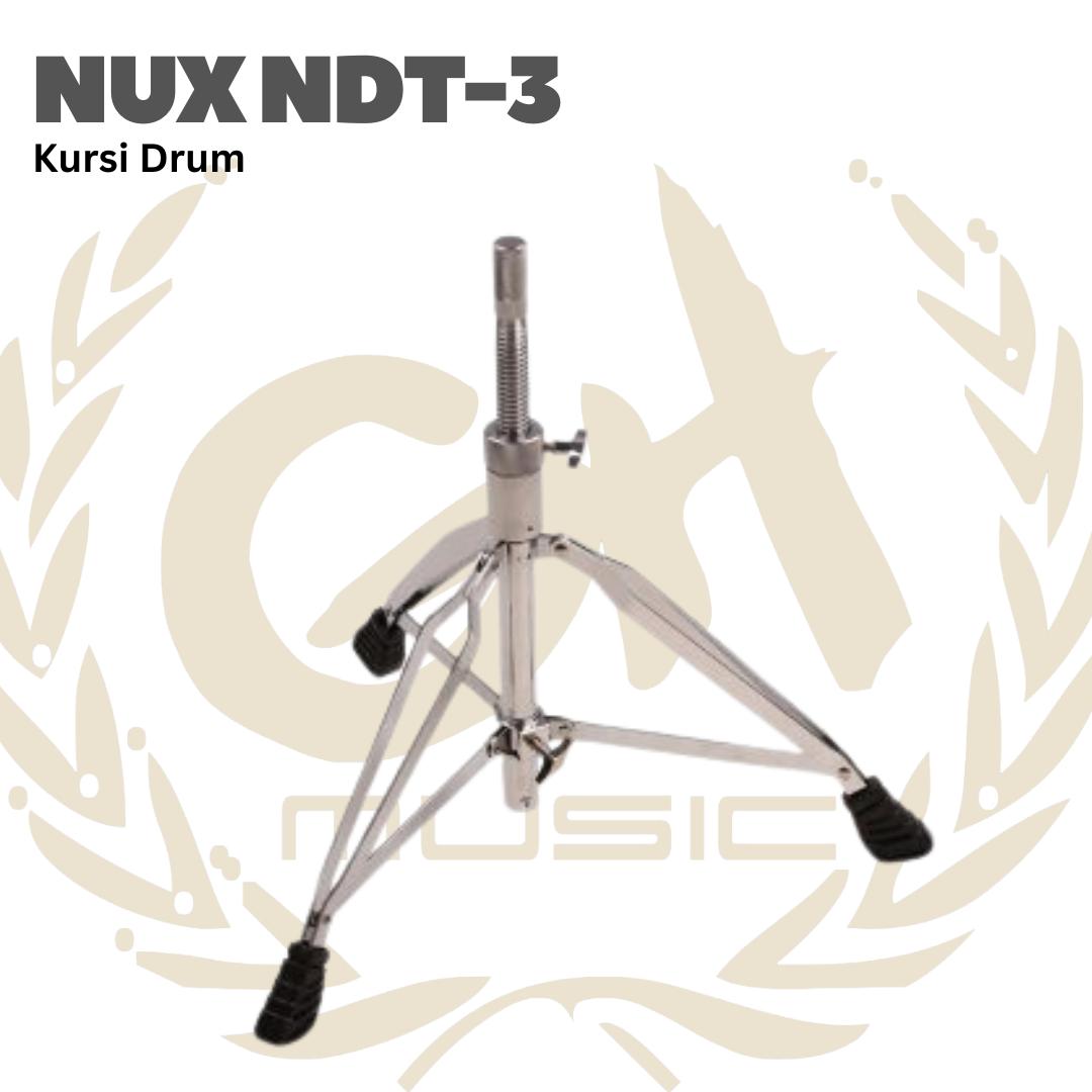 NUX NDT-03 Drum Throne - Kursi Drum NDT03 Bangku Drum NDT 03
