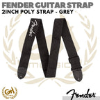 Fender 2inch Poly Guitar Strap with Logo | Strap Gitar Bass