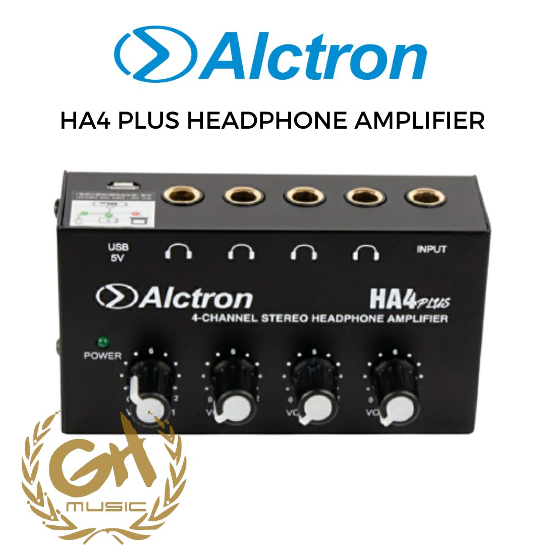 ALCTRON HA4 PLUS HEADPHONE AMPLIFIER