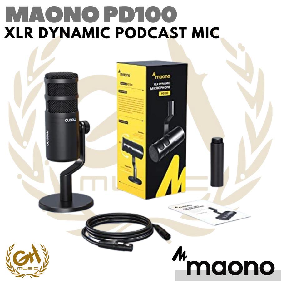 RECORDING TECH MX6DSP PLUS MAONO PD100, PAKET PODCAST 2 ORANG KOMPLIT