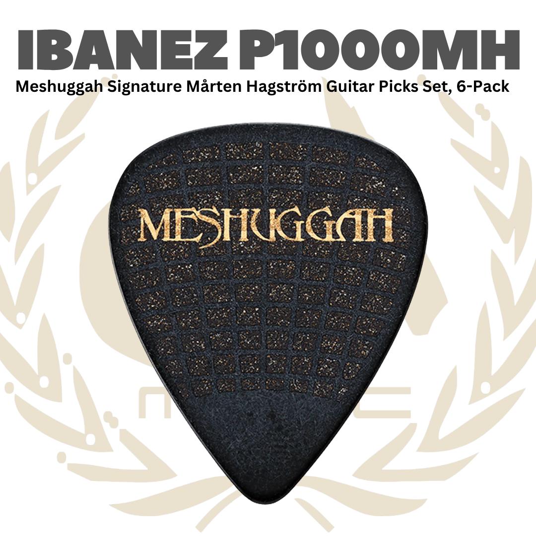 Ibanez P1000MH Messhugah Signature Marten Hagstrom Guitar Pick Set, 6 Pack - Pik Gitar P1000 MH