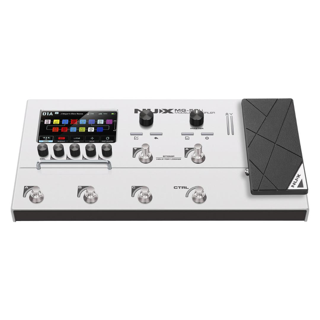 NUX MG50Li Multi-Effect Pedal for Electric Guitar & Bass - Efek Gitar | MG 50Li MG50