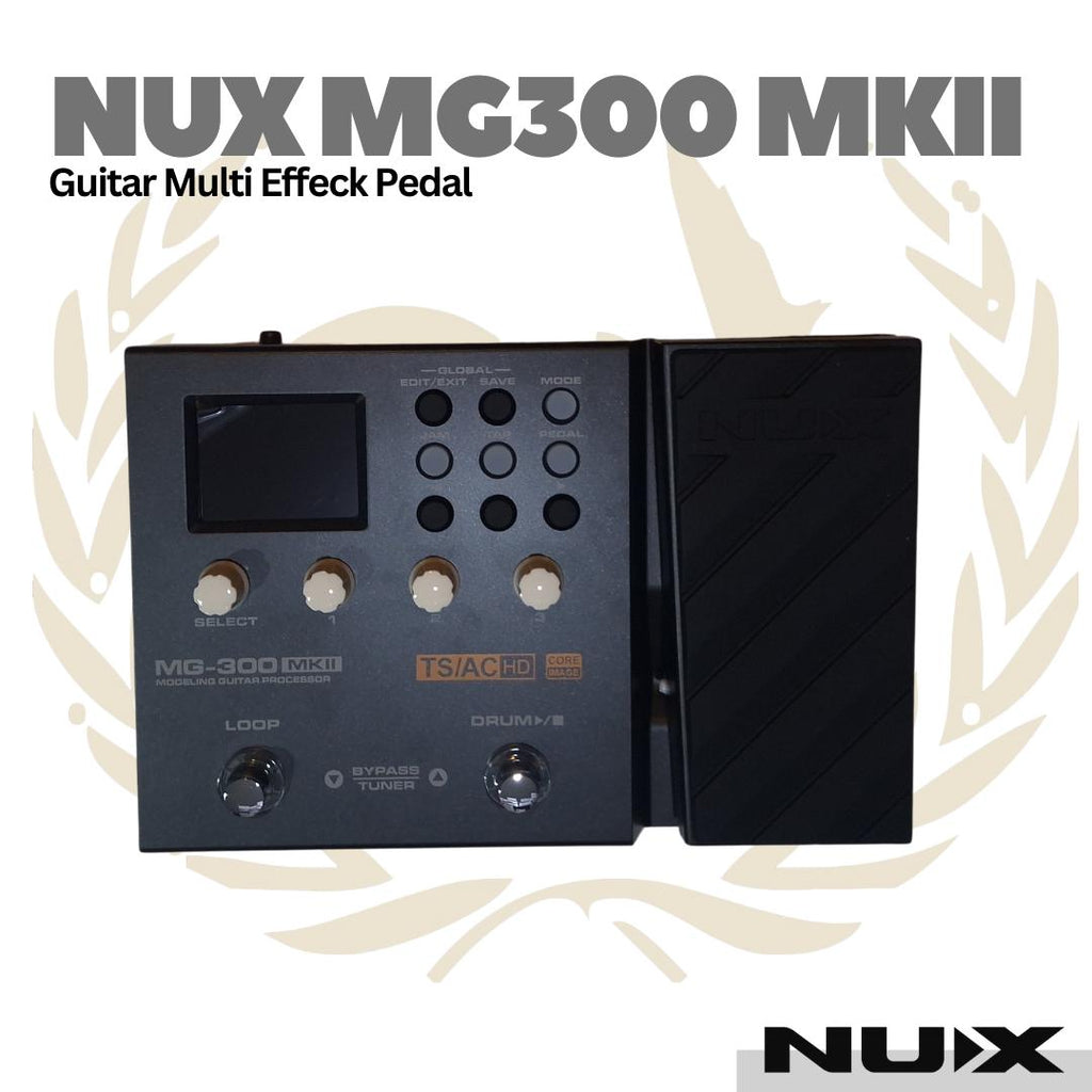 Nux MG300 MKII Guitar Multi Effect Pedal - Efek Gitar
