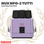 NUX NPO-2 Tutti Polyphonic Octave Guitar Bass Pedal Effect - Efek Pedal Gitar Bass Original Asli