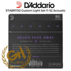 D'Addario XTABR1152 Custom Light Set 11-52 Acoustic