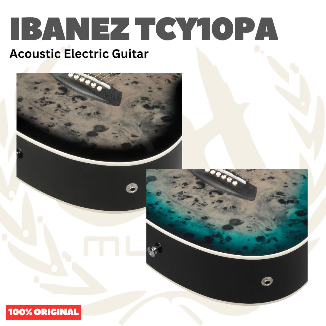 Ibanez TCY10PA Talman with Double Cutaway Body Acoustic-Electric Guitar - Gitar Akustik Elektrik