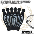 EVANS MIN-EMAD Adjustable Overtone Damper Tom & Snare | Demper Drum
