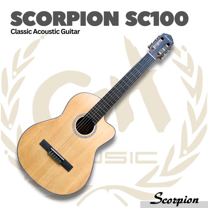 Scorpion SC100 Nylon Classic Acoustic Guitar