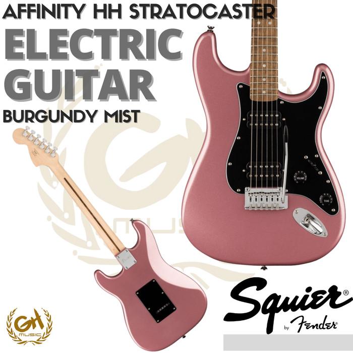 Squier Affinity HH Stratocaster Guitar, Laurel FB - Gitar Elektrik