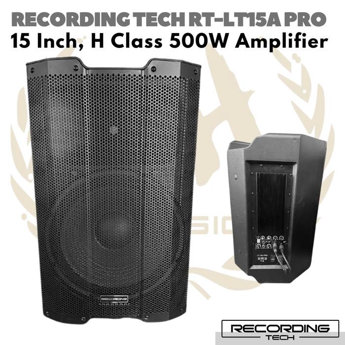 RECORDING TECH LT15A PRO, 15 Inch H Class Amplifer | Speaker Aktif