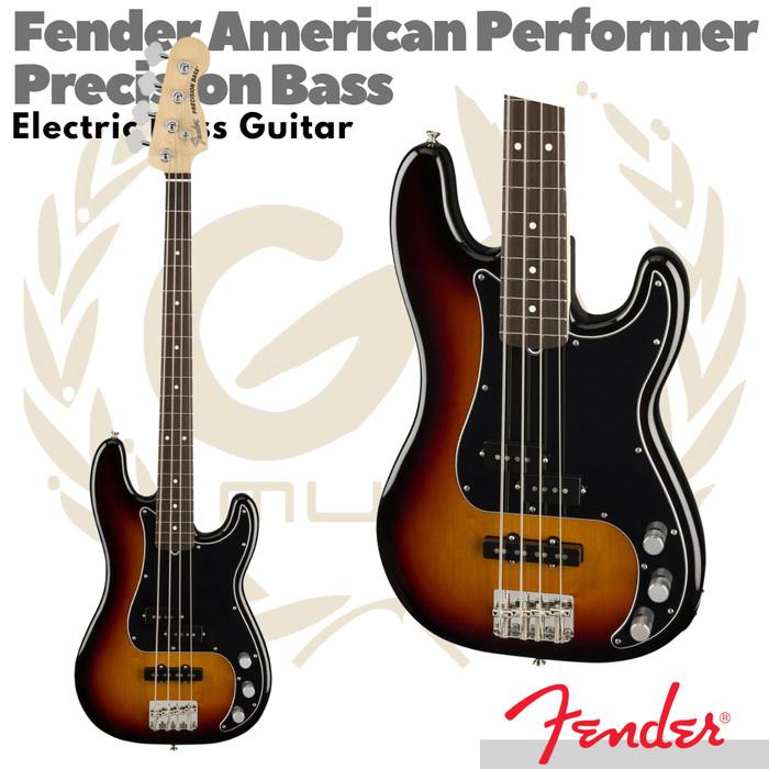 FENDER PRECISION BASS American Performer Bass Electric Guitar | USA