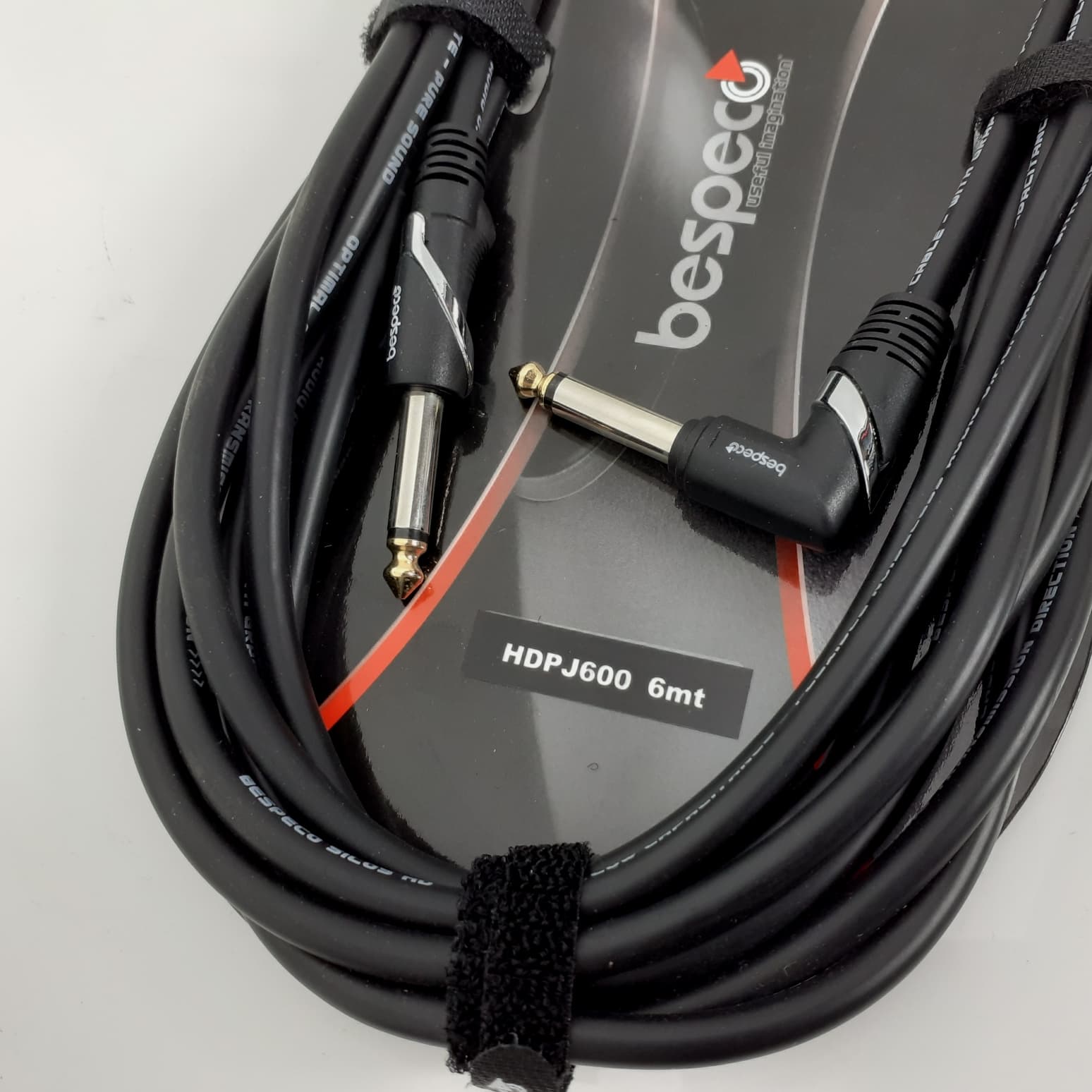 Baspeco HDPJ600 CABLE / KABEL INSTRUMEN Jack Mono L 6,3mm 6meter