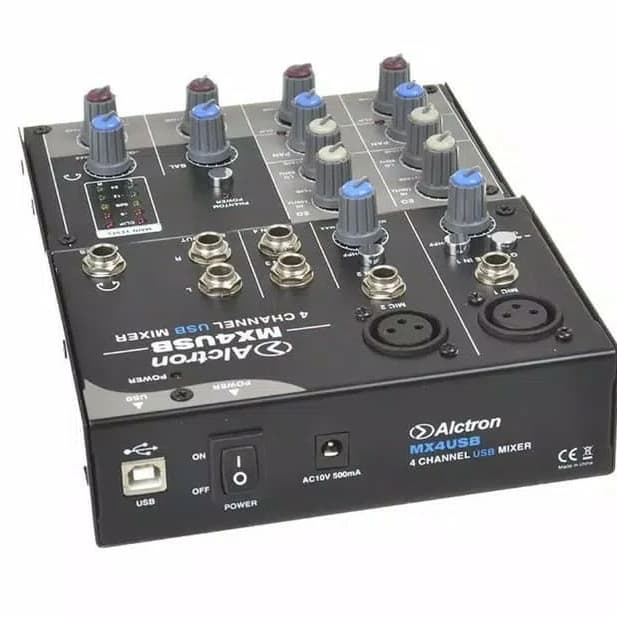 MIXER AUDIO MX4USB ALCTRON