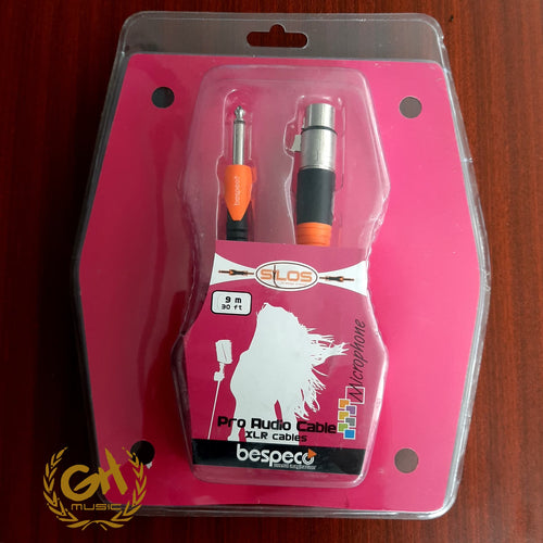 BESPECO SLJF900, 9 METER PRO AUDIO CABLE XLR TO TS