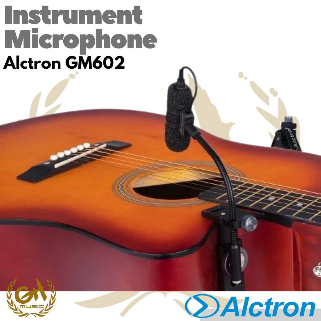 Alctron GM602 Condenser Instrument Microphone - Mic Instrumen
