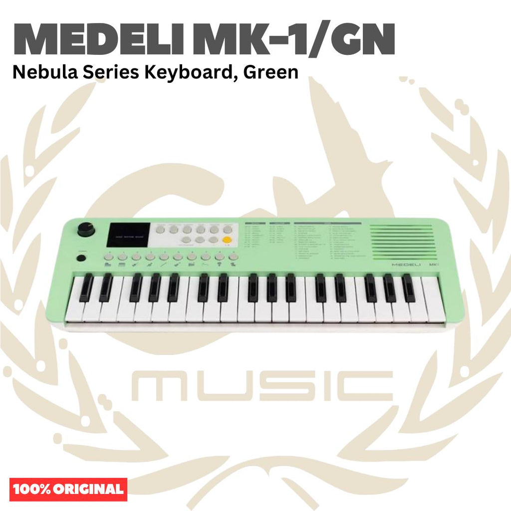 MEDELI MK-1 37-Keys Nebula Series Keyboard Portable - MK1 Keyboard Mini USB-C Original Asli