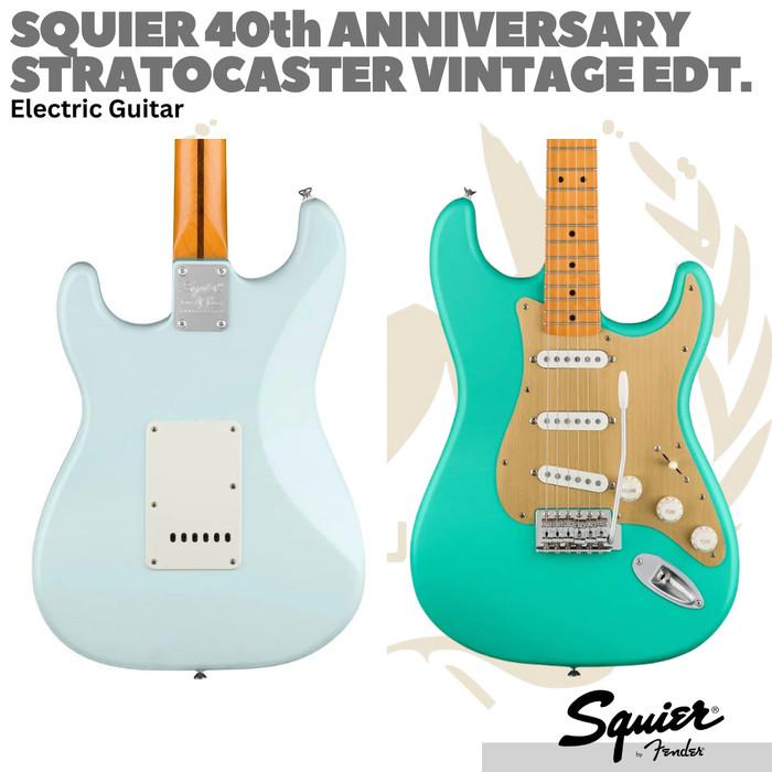 Squier 40th Anniversary Stratocaster Vintage Edition Electric Guitar