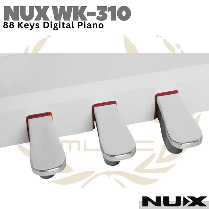 NUX WK310 88 Keys Digital Piano Hammer Action | Keyboard WK-310 - BLACK