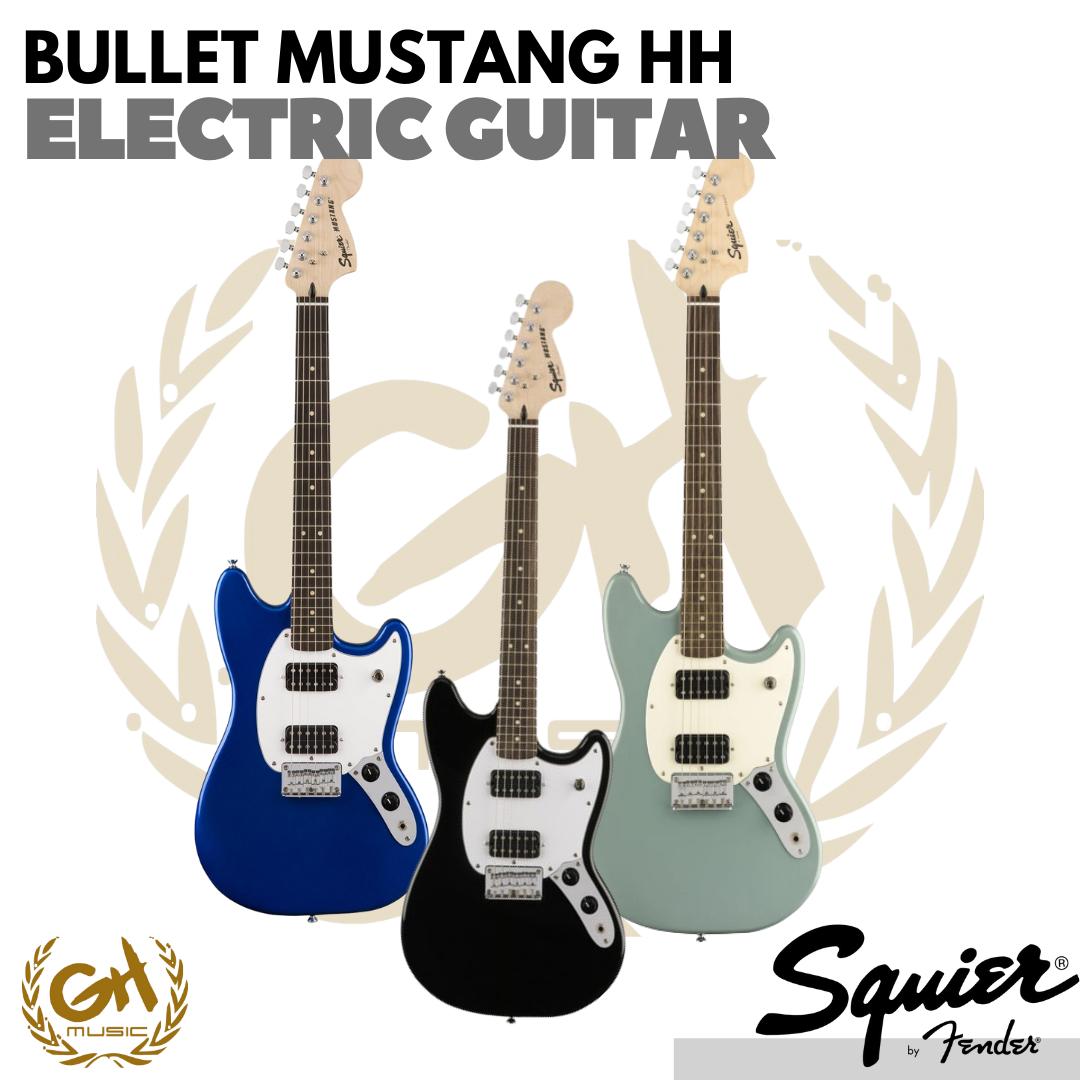 SQUIER BULLET MUSTANG HH ELECTRIC GUITAR - GITAR ELEKTRIK