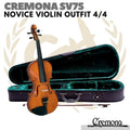 CREMONA SV75 NOVICE VIOLIN OUTFIT 4/4 | Biola SV 75