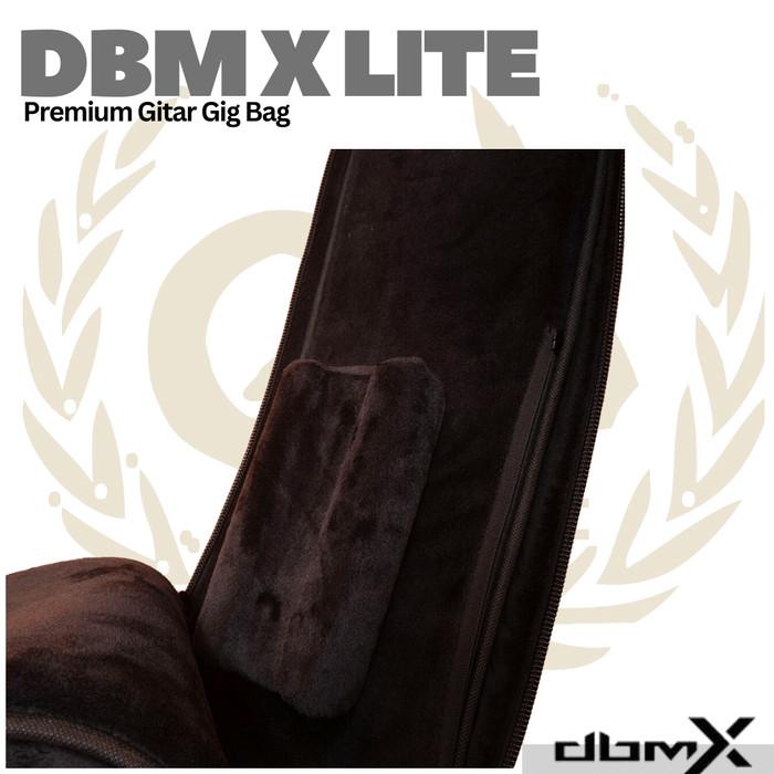 DBMX LITE Premium Electric Guitar Gig Bag - Tas Softcase Gitar