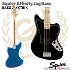 Squier Affinity Series Jag Bass Guitar, Maple FB - Gitar Bass Listrik