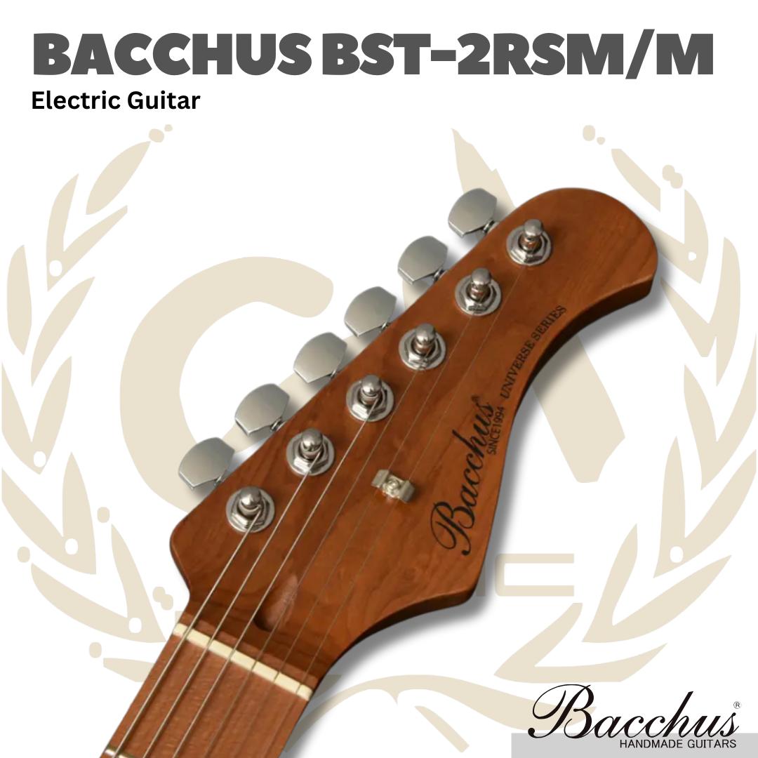 BACCHUS BST-2RSM/M ELECTRIC GUITAR - GITAR ELEKTRIK BST2RSM ROASTED MAPLE FINGERBOARD