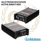 ALCTRON DI2200N Active Direct Box 48V Phantom Powered | DI Aktif