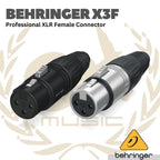 Behringer X3F Professional XLR Female Connector - Jack XLR Female 3 Pin X3-F