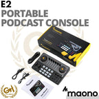 MAONOCASTER E2 / E2A (NEW VERSION) Portable Live Streaming & Podcast Console - Soundcard