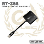 Recording Tech RT-356 USB LIGHTNING TO USB OTG ADAPTER 3.0 | RT356 iPhone i-phone