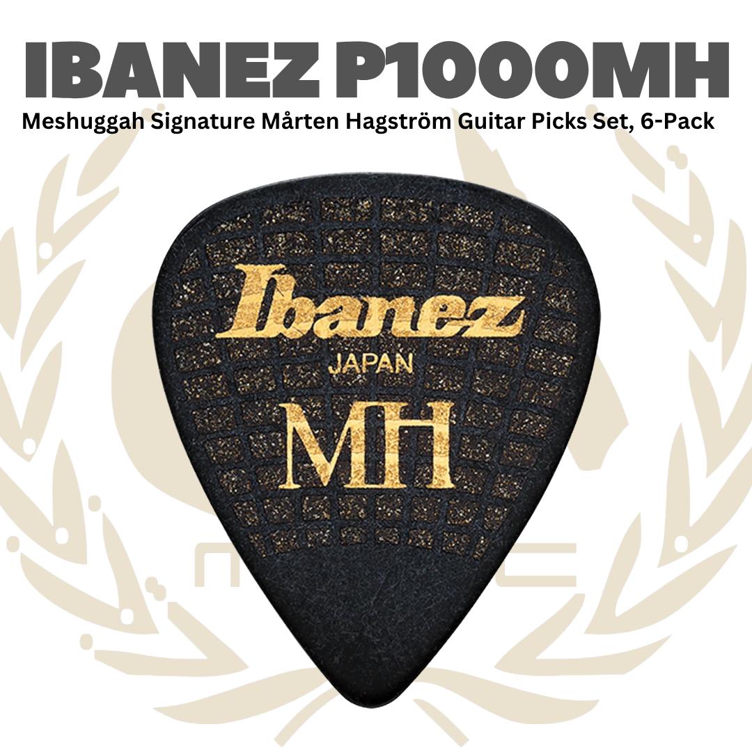 Ibanez P1000MH Messhugah Signature Marten Hagstrom Guitar Pick Set, 6 Pack - Pik Gitar P1000 MH