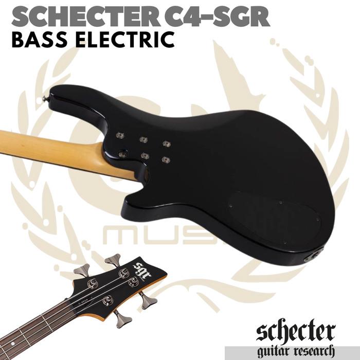 Schecter C4 SGR Bass Guitar Electric | Bass Listrik Elektrik