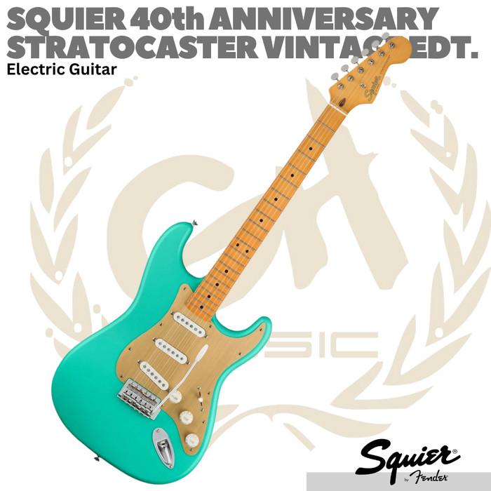 Squier 40th Anniversary Stratocaster Vintage Edition Electric Guitar