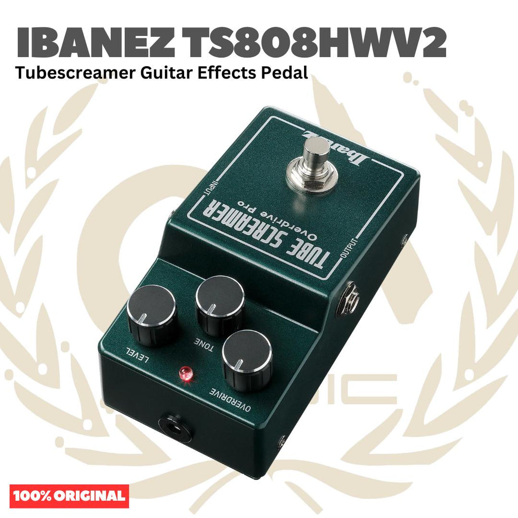 Ibanez TS808HWV2 Tubescreamer Guitar Effects Pedal - Efek Gitar Bass Pedal
