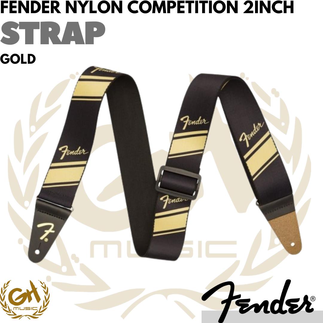 Fender Nylon Competition Stripe 2inch Guitar Strap-