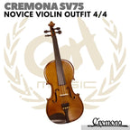 CREMONA SV75 NOVICE VIOLIN OUTFIT 4/4 | Biola SV 75