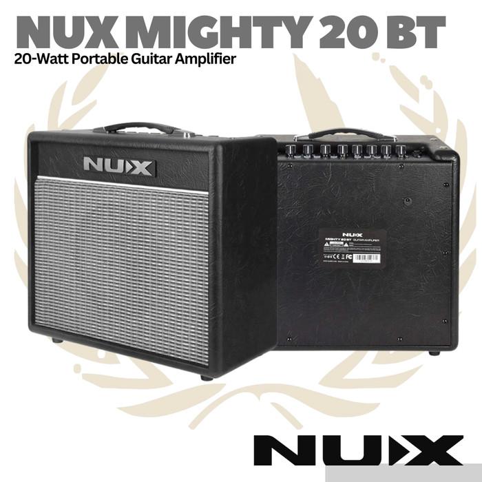 Nux Mighty 20BT MKI & MKII 20W Modeling Guitar Amplifier - Ampli Gitar