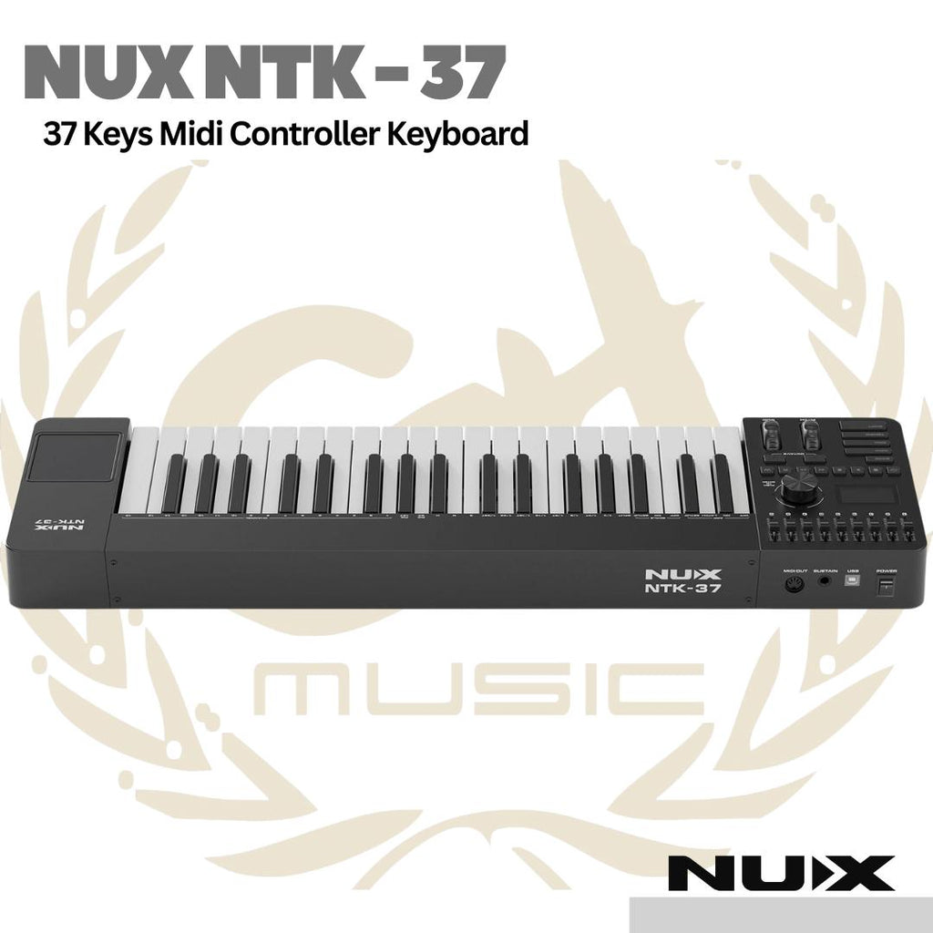 Nux NTK-37 Midi Keyboard Controller 37 Keys - Keyboard
