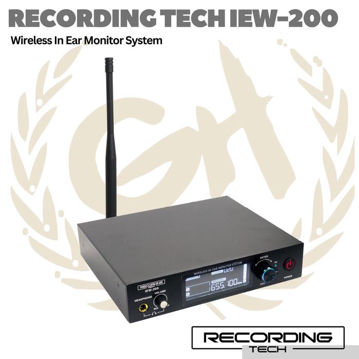 RECORDING TECH IEW-200 Wireless Stereo In Ear Monitoring System IEW200