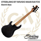Sterling by Musicman RAY 35 Poplar Burl Electric Bass - Bass Elektrik