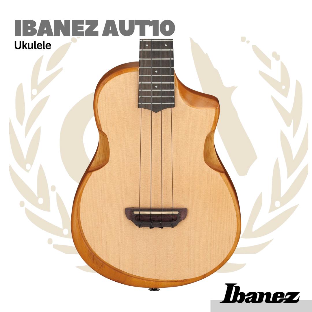 Ibanez AUT10 Ukulele w/Gig Bag - Gitar Lele