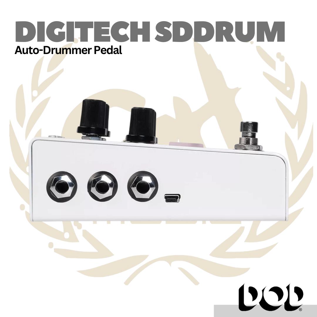 DigiTech SDRUM Auto-drummer Pedal Stompbox-sized Drum Machine