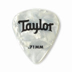 Taylor Celluloid 351 Picks, White Pearl 12-Pack - Pick Gitar Bass