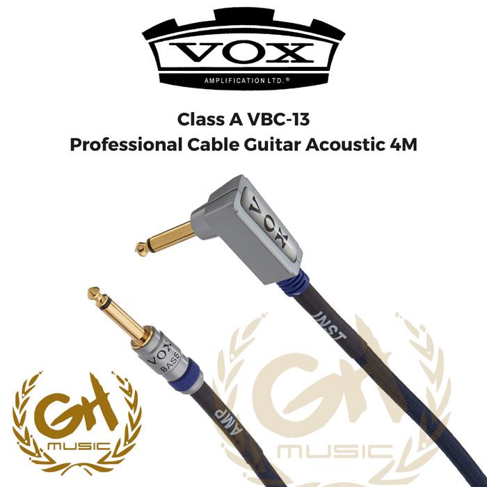 Vox VBC-13 Class A Professional Bass - Guitar Cable 4M
