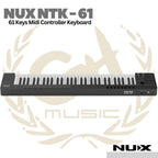 Nux NTK-61 Midi Keyboard Controller 61 Keys - Keyboard