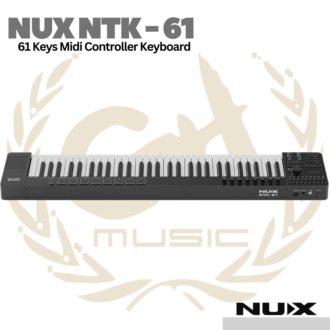 Nux NTK-61 Midi Keyboard Controller 61 Keys - Keyboard